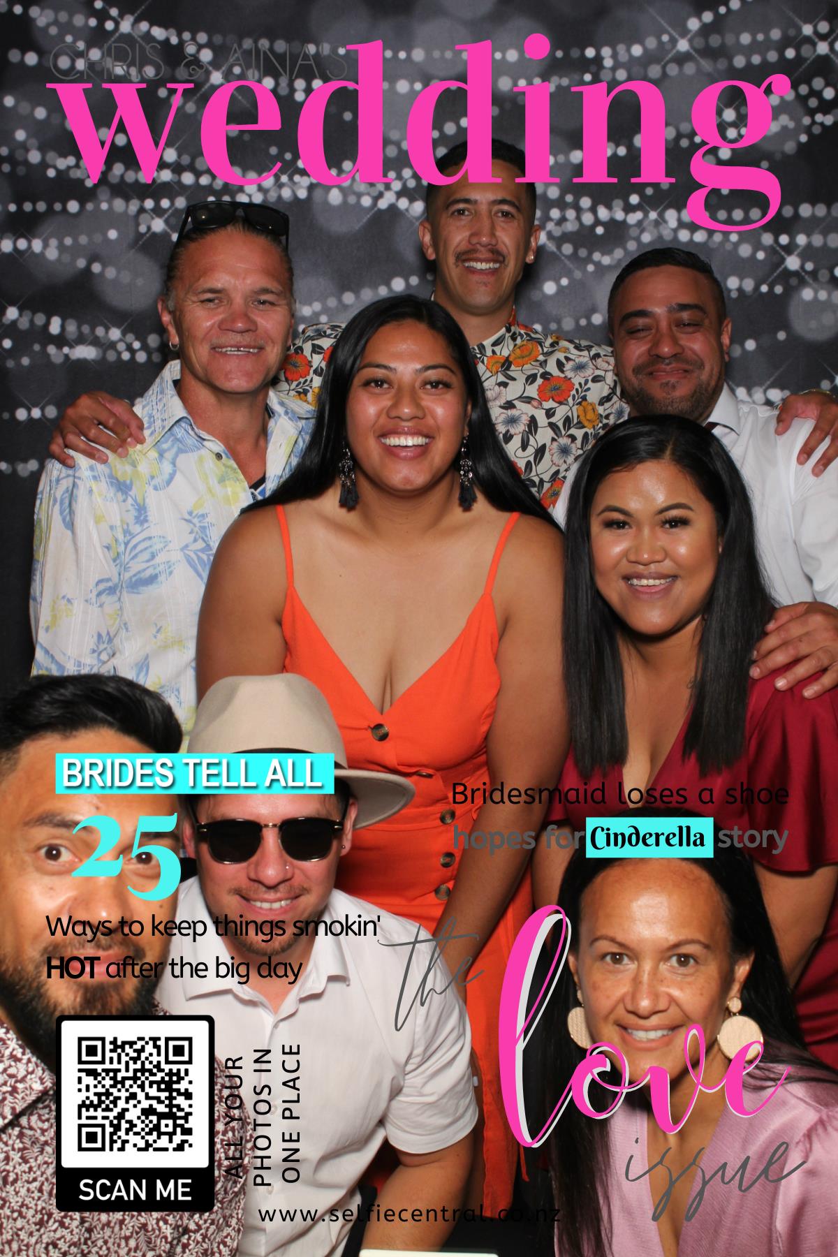 Christopher & Kataraina's wedding | View more photos from the event at gallery.photobooth.co.nz/u/SelfieCentral/Christopher-Katarainas-wedding
